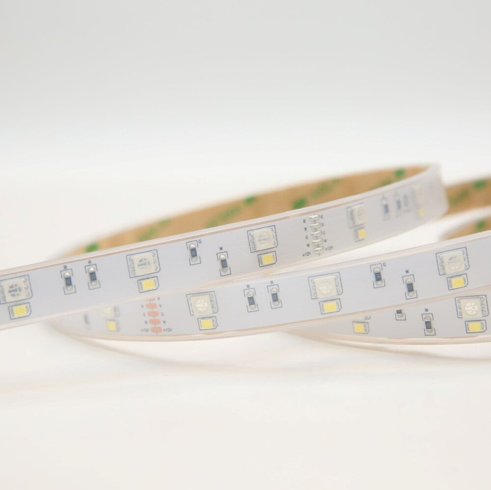 TIRA FLEXIBLE DE LED RGB 48W 12V IP67  LUZ DE DIA