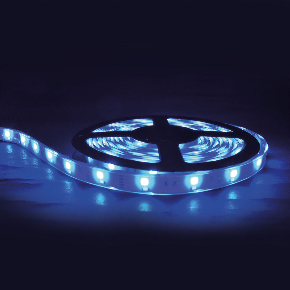 TIRA FLEXIBLE DE LED RGB 48W 12V IP67  LUZ DE DIA