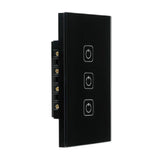 APAGADOR INTELIGENTE ***NEGRO*** CREATOR III 3 BOTONES  EMP 0.3W100-240V (REQUIERE CABLE NEUTRO)