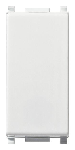 CONMUTADOR 1P 16AX. 250V. 1 MOD. ILUMINABLE BLANCO PLANA VIMAR