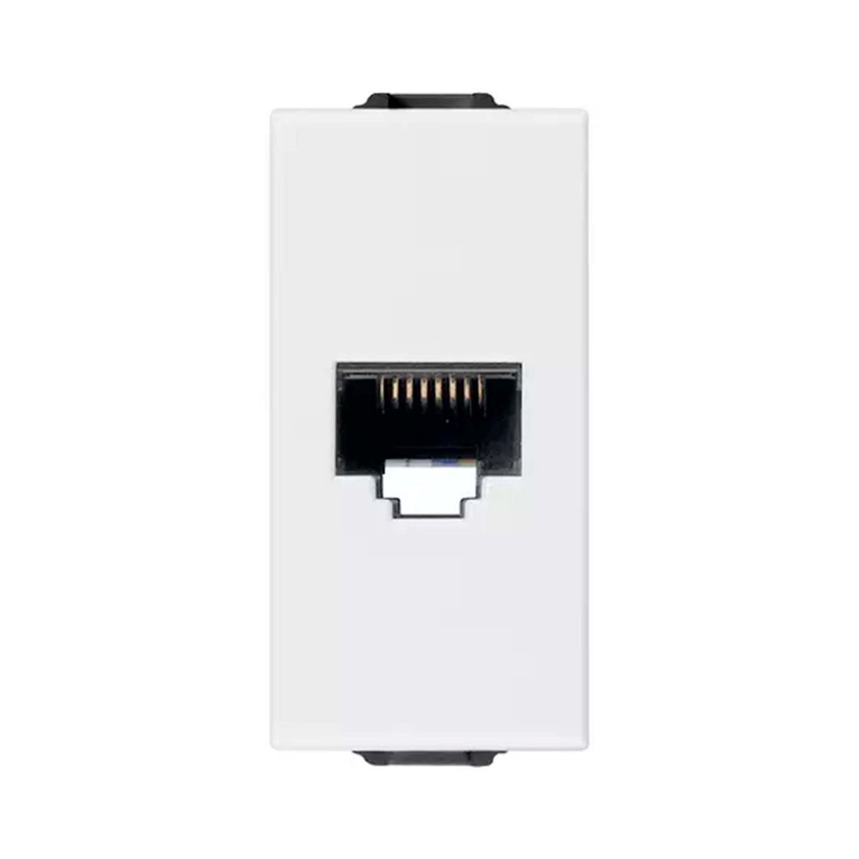 TOMA TELEFONICA UTP 1 MOD. V14338.9 / V14339.11 RJ45 PLANA VIMAR