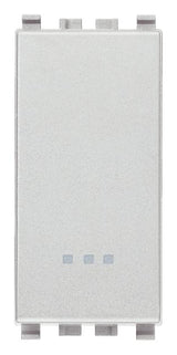 INTERRUPTOR CRUZADO 1P 16AX. 250V. 1 MOD. ILUMINABLE TECLA SUSTITUIBLE NEXT EIKON VIMAR