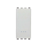 INTERRUPTOR CRUZADO 1P 16AX. 250V. 1 MOD. ILUMINABLE TECLA SUSTITUIBLE NEXT EIKON VIMAR