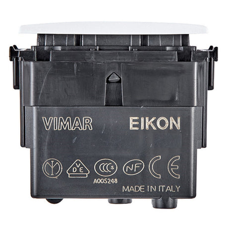 INTERRUPTOR 4 VIAS AXIAL 1P-16A. BLANCO EIKON VIMAR
