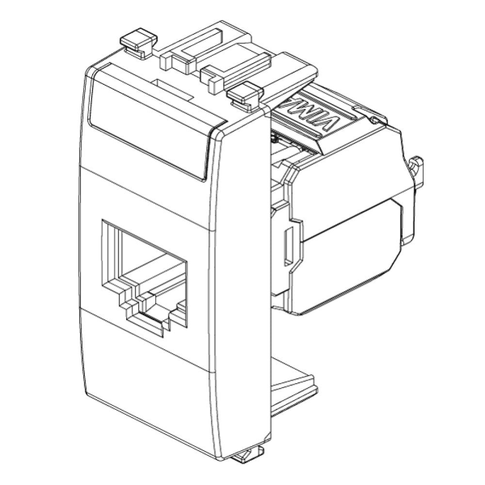 TOMA RJ45 NETSAFE CAT6 UTP NEXT EIKON