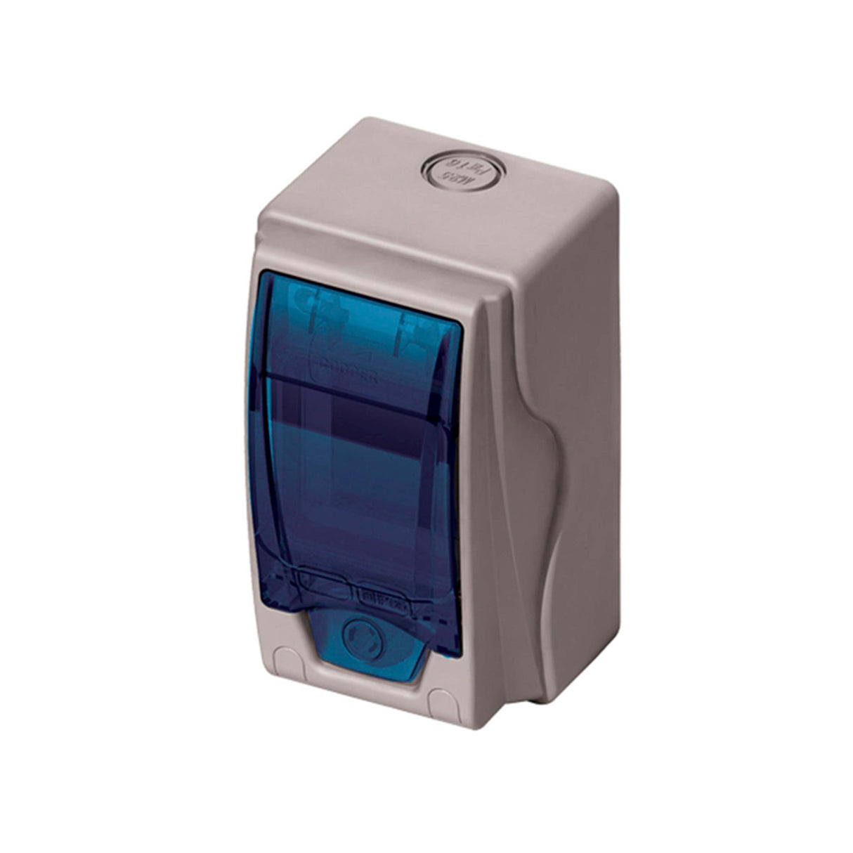 CAJA DE DISTRIBUCION C/TAPA IP65 2 MOD. *P/2 BREAKERS* SIN BORNES WD6503