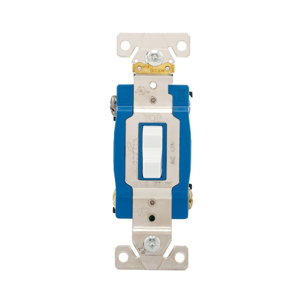 INT. 4 VIAS 15A/120-277V. AUTO GRD BLANCO AH1204FW