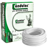 CAJA CABLE THW CALIBRE 8 BLANCO ANTIFLAMA 722 CONDULAC