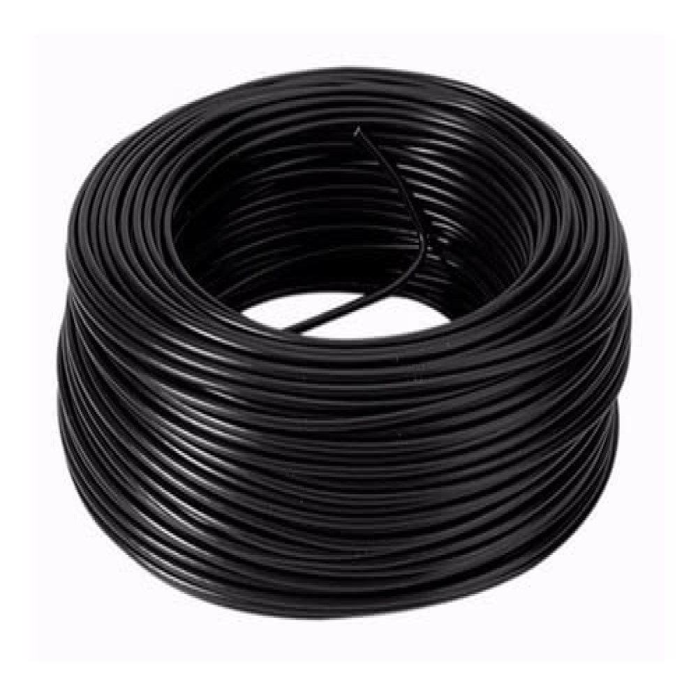 Cable de cobre forrado, calibre 8 CONDULAC, unipolar, color negro ...