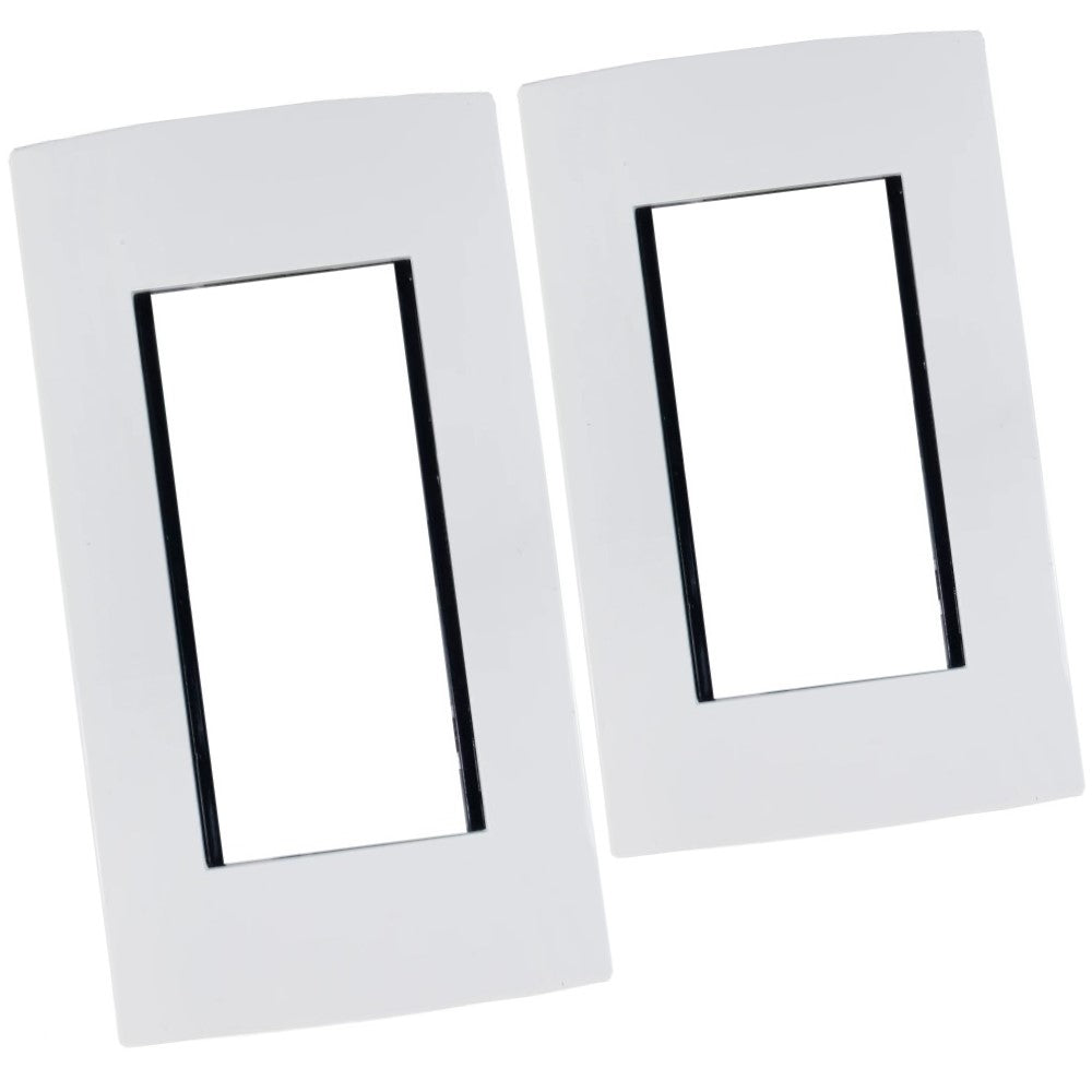 PLACA 3 MODULOS BLANCA MODULAR ULTRA LEVITON