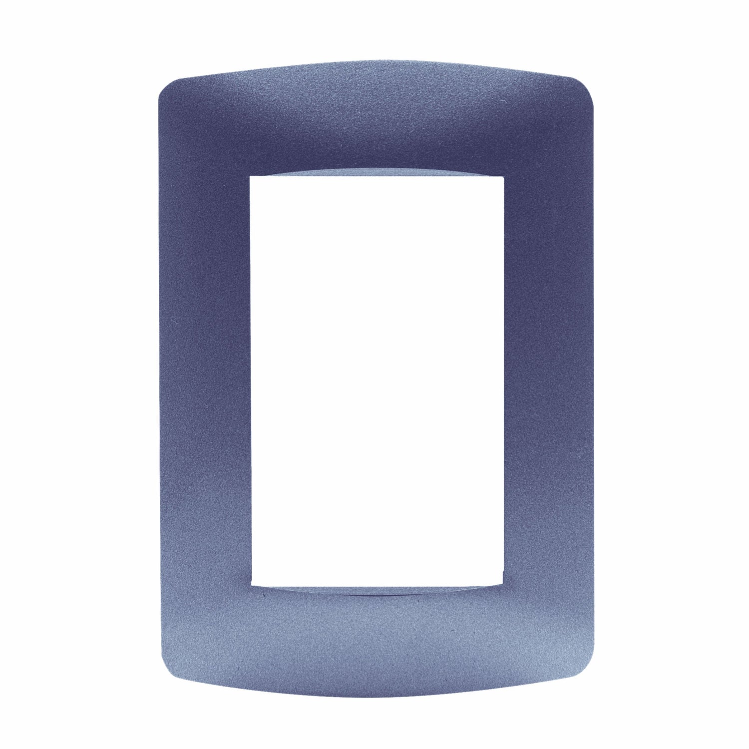 PLACA 3 MODULOS PULIDO AZUL MALLORCA LEVITON