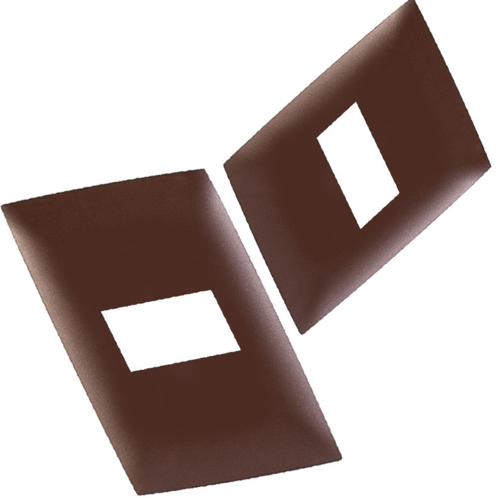 PLACA 1 MODULO CHOCOLATE MODULAR ULTRA LEVITON