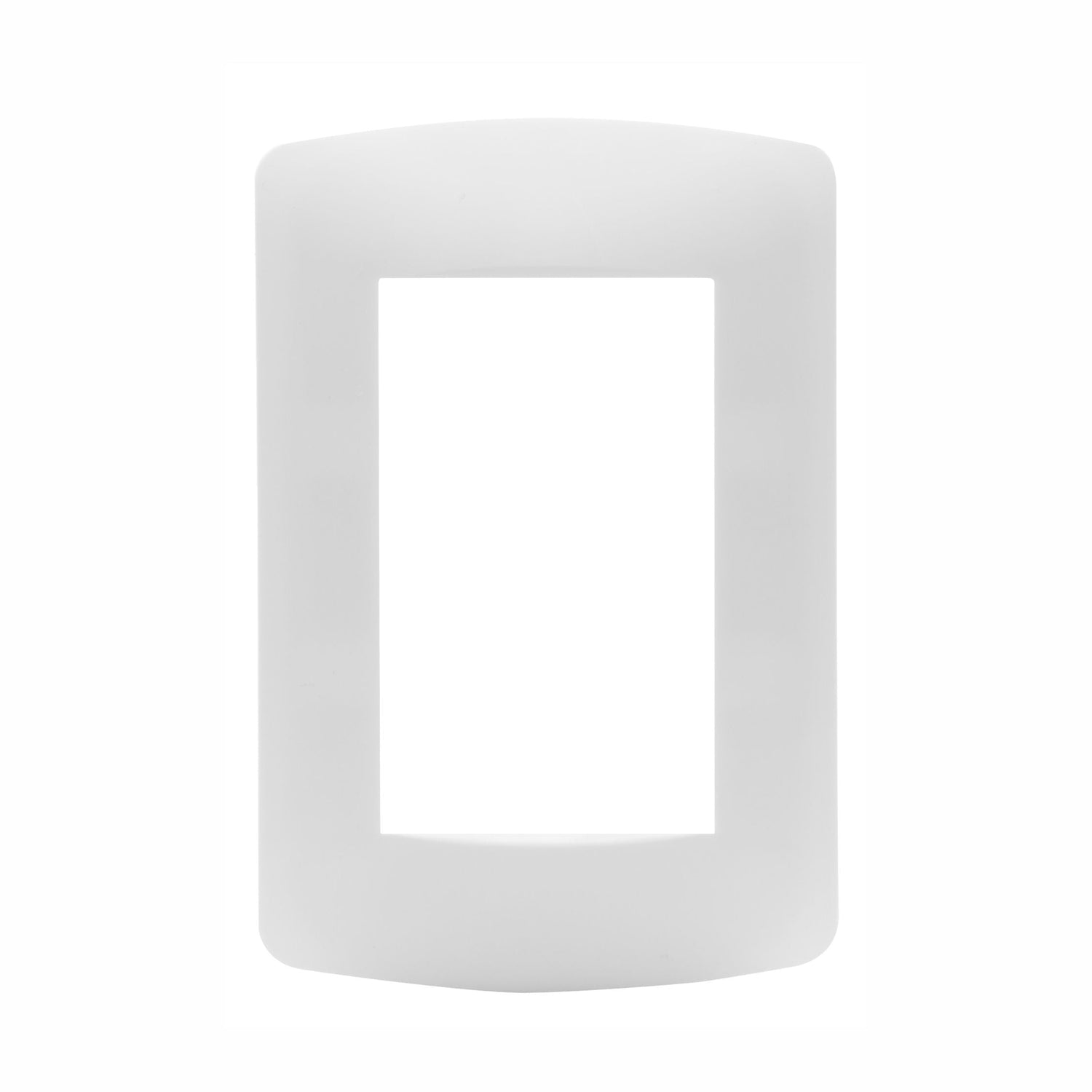 PLACA 3 MODULOS PULIDO BLANCO LEVITON