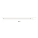 RIEL PARA LÁMPARA TECNOLITE SPOT DOS METRO BLANCO *** OFRECER 1005-000 ***
